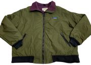 Vintage Fleece Lined Bomber Jacket 