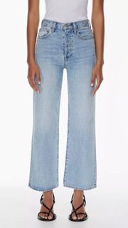 Denim Forum The Farrah High Rise Wide Leg 28