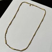 Signed Park Lane Gold Tone Rope Chain Necklace - 24 Inch Long