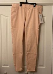 Amazon Essentials Stretch Pull on Jegging Coral Pink Women Size 16 Long