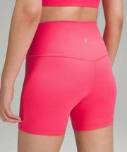 Lululemon  Align Hi-Rise Biker Shorts Lipgloss 6”