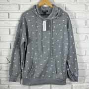 NWT Streetwear Society Daisy Print Hoodie size XS