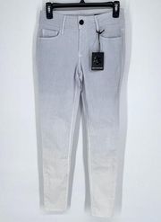 Black Orchid Denim NEW Skinny Jeans Sz 27 SAMPLE Gray Ombre Stretch
