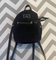 Black Mini Backpack