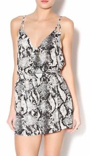 Snakeskin Romper