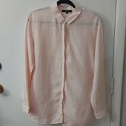 Lafayette 148 New York Button Down Blouse