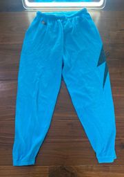 blue lightning bolt sweatpants