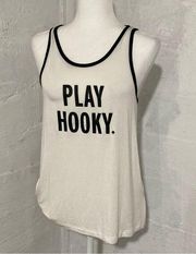 Kate Spade collab with Beyond Yoga Play Hooky tank