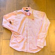 Ladies Ralph Lauren Sport Slim Fit Button Down