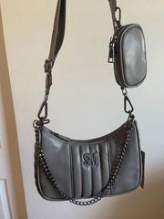 Steve Madden Btamela Grey Crossbody Bag