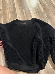 Fleece Cropped Sweater