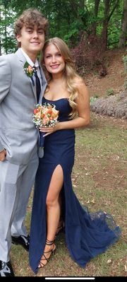 Navy Prom Dress