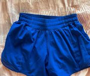 Blue 4” Hotty Hot Shorts Size 4