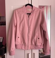 Pink Bomber Jacket