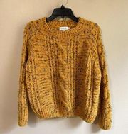 Molly Bracken medium/large yellow sweater