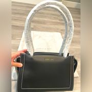 Charles and Keith Bronte Double Handle Shoulder Bag - Black