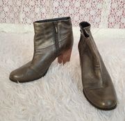 Cole Haan cassidy ankle metallic Copper Heeled boots 

size 11B