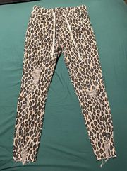 Leopard Print Pants