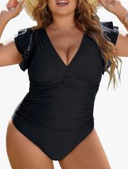 Women's Tummy Control Swimsuit One Piece Full Coverage