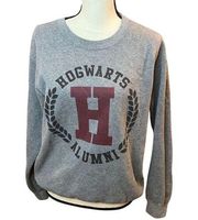 Harry Potter Hogwarts Alumni Gray Sweatshirt Sz S