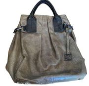 Kenneth Cole New York Patent Leather Tall Hobo Bag