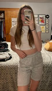 Grey Sweatshorts 