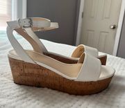 Cork Wedge Heels