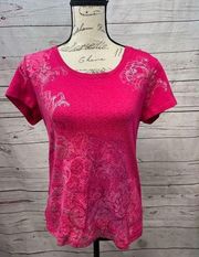 1426-St. John’s large pink t shirt