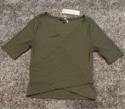 Olive Green Blouse