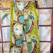 Sally Bridge Audrey Dress Pants - Paisley - size M