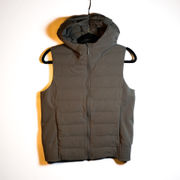 Lululemon Women's Down And Around Full Zip Hooded Quilted Jacket Vest Rover 6