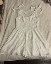 White romper from