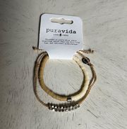 Pura Vida NWT  Set of 2 Bracelets