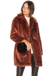 Frame Faux Fur Coat