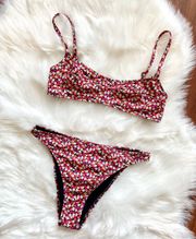 Elsa Bikini In Ditsy Floral Pattern