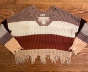 Distressed Sweater