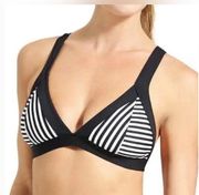 NWT Athleta Montauk Striped Bikini Swim Top XL