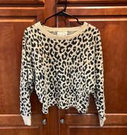 Animal Print Soft Sweater