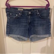 AG Jeans Hyper Soft Indigo Denim Jean Short