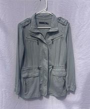 Max Jeans Military Style Anorak Jacket XS