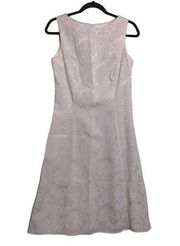 Jessica McClintock Gunne Sax Womens Formal Dress White Mesh Sleeveless USA 7