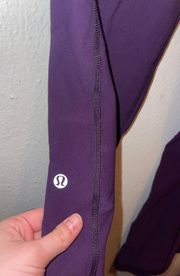 Lululemon Reversible Purple  Flare Leggings