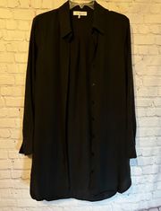 Black Shirt Dress, S