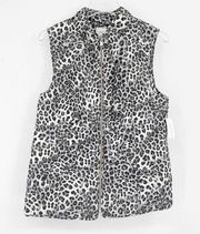 CHARTER CLUB Leopard Quilted Vest