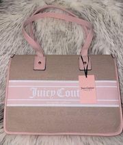 NEW JUICY COUTURE CAFE FASHIONISTA TOTE