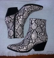 Kelam Snakeskin Booties