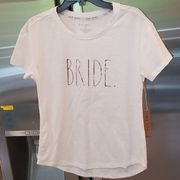 💕RAE DUNN💕 BRIDE Short Sleeve Graphic Tee S NWT