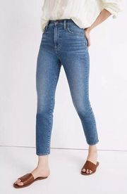 The Perfect Vintage Crop Jean in Sandford Wash 29 womens Denim Pants