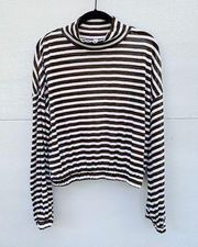 Striped Turtleneck