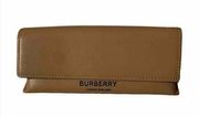 Burberry London England PU Leather Tan Sunglasses Magnetic Flap Cover Case